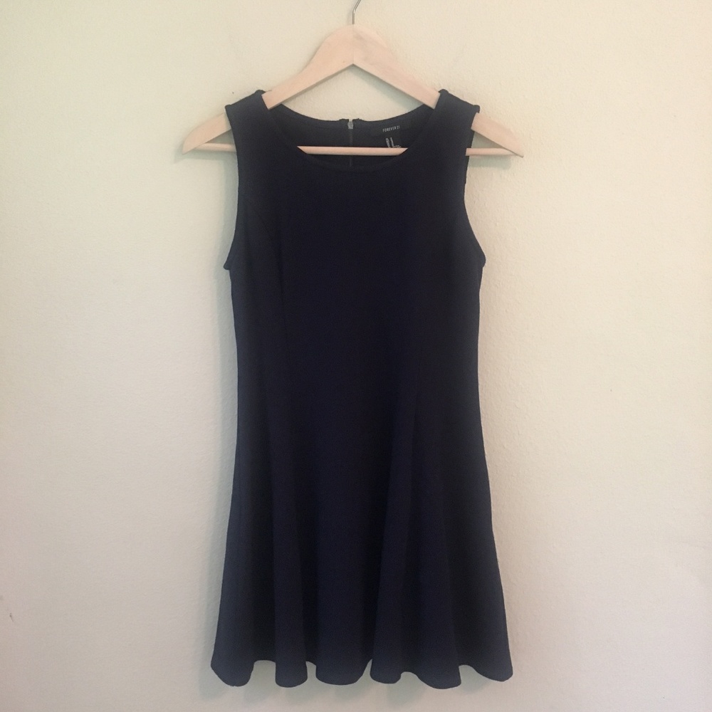 Forever 21 Navy Skater Dress